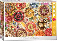 Load image into Gallery viewer, Pies Table - 1000 Piece Puzzle by Eurographics
