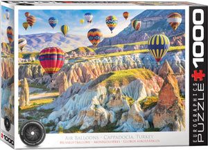 Air Balloons Over Cappadocia - 1000 Piece Puzzle by EuroGraphics