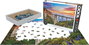 Bixby Bridge - 1000 Piece Puzzle by EuroGraphics