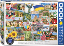 Load image into Gallery viewer, Globetrotter Ukraine - 1000 Piece Puzzle by EuroGraphics
