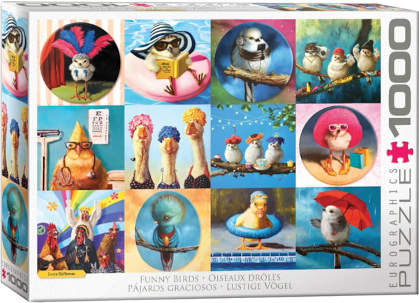 Funny Birds - 1000 Piece Puzzle by EuroGraphics