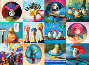 Funny Birds - 1000 Piece Puzzle by EuroGraphics