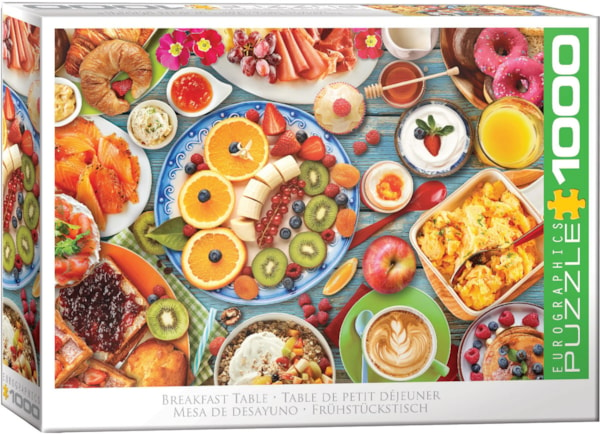 Breakfast Table - 1000 Piece Puzzle by EuroGraphics