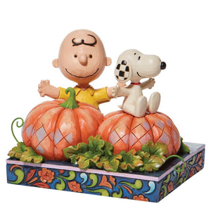 CB/Snoopy in pumpkin patch Peanuts by Jim Shore