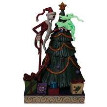 Load image into Gallery viewer, Santa Jack and Zero with Tree
