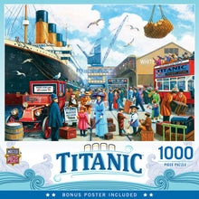 Load image into Gallery viewer, Titanic Now Boarding - 1000 Piece Puzzle by Master Pieces
