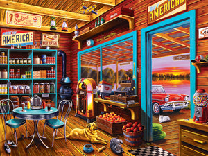 Henry's General Store - 750 Piece Puzzle by Master Pieces
