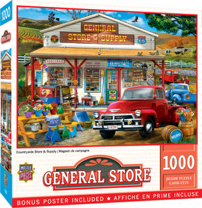 Countryside Store & Supply - 1000 Piece Puzzle by Master Pieces