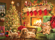 Load image into Gallery viewer, &quot;Cozy Fireplace&quot; - 1000 Piece Cobble Hill Puzzle
