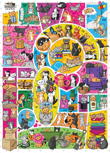 "Doodlecats" - Cobble Hill 1000 Piece Puzzle