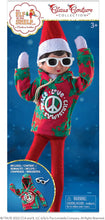 Load image into Gallery viewer, The Elf On The Shelf Claus Couture - Groovy Greetings Tie-Dye Hoodie

