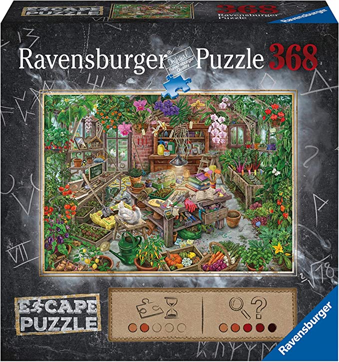 Escape Puzzle - The Cursed Greenhouse 368 Piece Jigsaw Puzzle by Ravensburger
