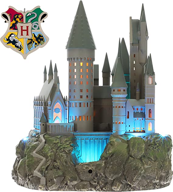 Harry Potter Hogwarts Castle Storytellers Musical Christmas Tree Topper with Light