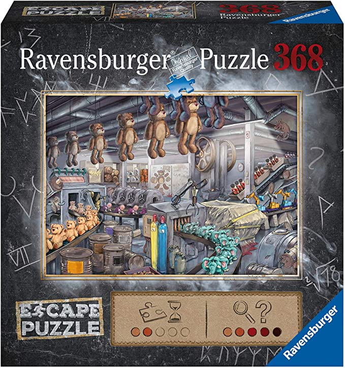 Escape Puzzle - The Toy Factory 368 Piece Jigsaw Puzzle by Ravensburger