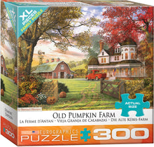 Load image into Gallery viewer, Old Pumpkin Farm - 300 Piece Puzzle by EuroGraphics
