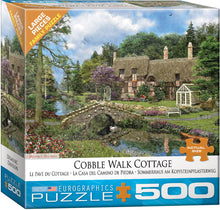 Load image into Gallery viewer, Cobble Walk Cottage - 500 Piece Puzzle by EuroGraphics
