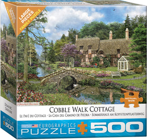 Cobble Walk Cottage - 500 Piece Puzzle by EuroGraphics
