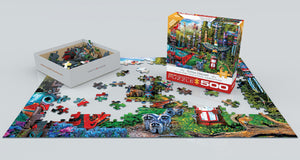 Totem Dreams - 500 Piece Puzzle by EuroGraphics