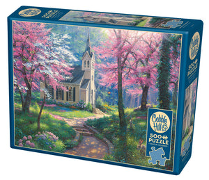 "Spring's Embrace" - 500 Piece Cobble Hill Puzzle