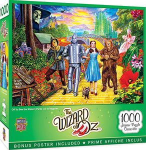Off to See the Wizard - 1000 Piece Puzzle by Master Pieces