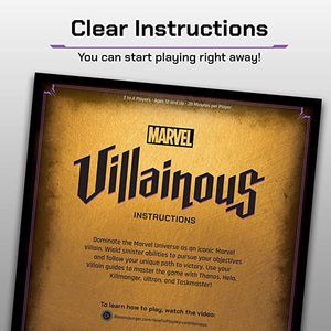 Disney Villainous: Marvel Infinite Power Strategy Board Game