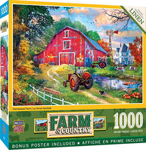 Load image into Gallery viewer, Homestead Farm - 1000 Piece Puzzle by Master Pieces
