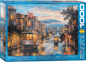 San Francisco Cable Car Heaven - 1000 Piece Puzzle by EuroGraphics
