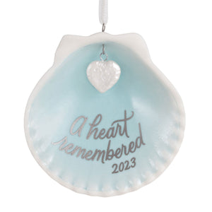 A Heart Remembered 2023 Porcelain Ornament
