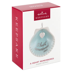 A Heart Remembered 2023 Porcelain Ornament