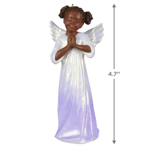 Angel of Innocence Black Angel Ornament