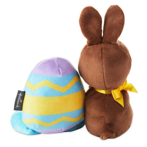 Better Together Chocolate Bunny and Easter Egg Magnetic Plush, 6"