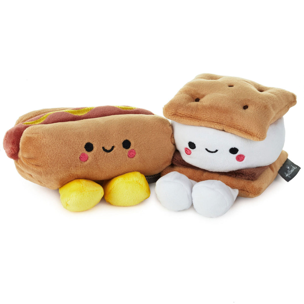 Better Together Hot Dog and S'More Magnetic Plush, 4