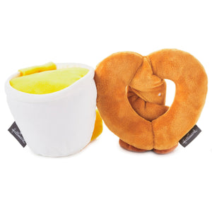 Better Together Pretzel and Cheese Dip Magnetic Plush, 5"