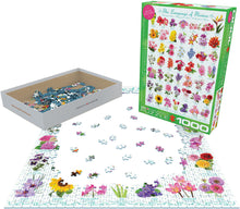 Load image into Gallery viewer, The Language of Flowers - 1000 Piece Puzzle by EuroGraphics
