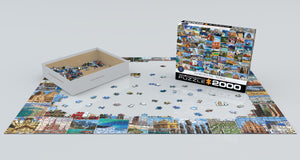 Globetrotter World - 2000 Piece Puzzle by EuroGraphics