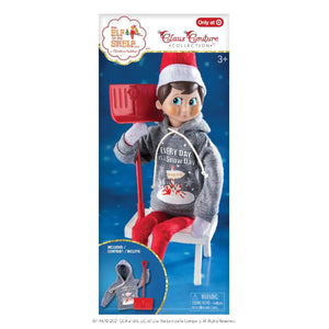 ELF ON A SHELF - SNOW DAY SHOVEL ’N’ PLAY - CLAUS COUTURE COLLECTION®