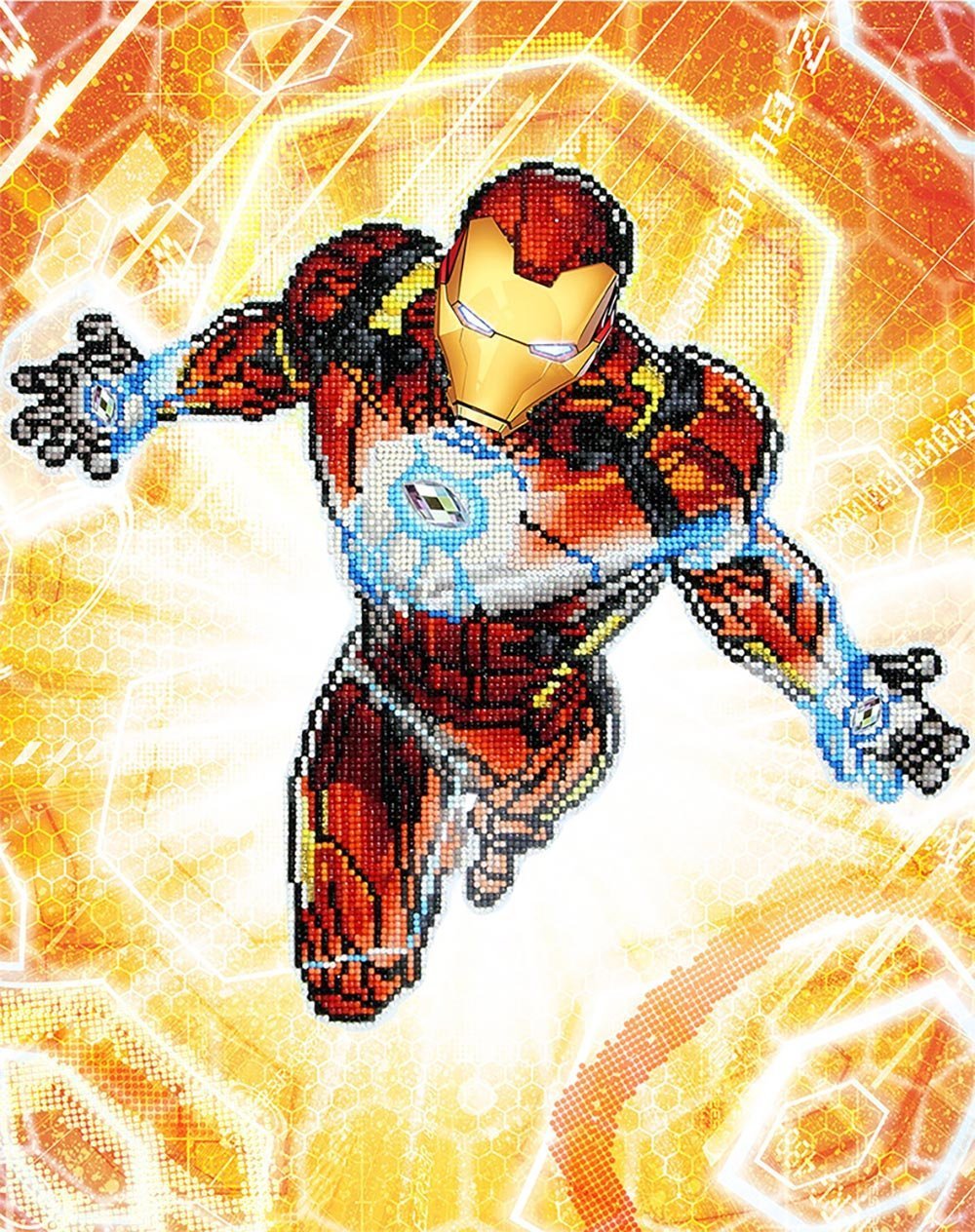 Iron Man Blast off - The Avengers - Diamond Dotz