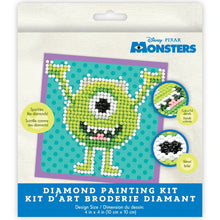 Load image into Gallery viewer, Monsters Inc. - Mike Wazowski Fun Diamond Dotz Painting Kit
