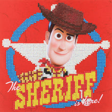 Load image into Gallery viewer, Toy Story - Woody The Sheriff Is Here Diamond Dotz Painting Kit
