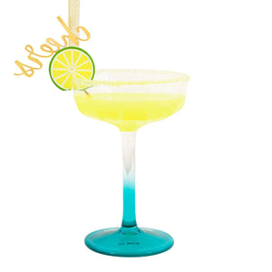 Signature Cheers Margarita Premium Glass Hallmark Ornament