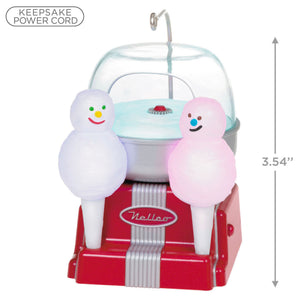 Cotton Candy Surprise Musical Ornament With Light