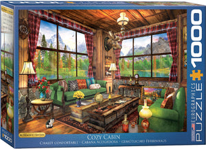 Cozy Cabin - 1000 Piece Puzzle by Cobble Hill - Hallmark Timmins