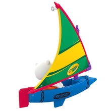 Load image into Gallery viewer, Crayola® Colorful Canoe Sailing Ornament
