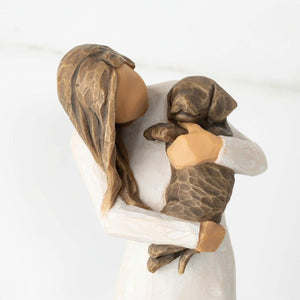 Willow Tree - Adorable You (dark dog)