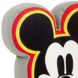 Disney Mickey Mouse Shaped Decorative Throw Pillow, 14x14