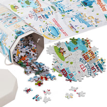Load image into Gallery viewer, Walt Disney World 50th Anniversary Magic Kingdom Map 1000-Piece Puzzle
