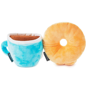 Better Together Donut and Coffee Magnetic Plush, 5"
