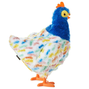Rockin' Springtime Egg-Laying Hen Singing Stuffed Animal With Motion, 12"
