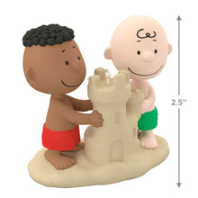 Load image into Gallery viewer, The Peanuts® Gang Franklin and Charlie Brown at the Beach Ornament

