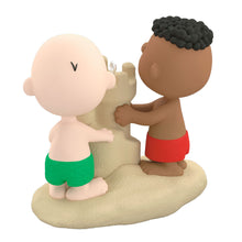 Load image into Gallery viewer, The Peanuts® Gang Franklin and Charlie Brown at the Beach Ornament
